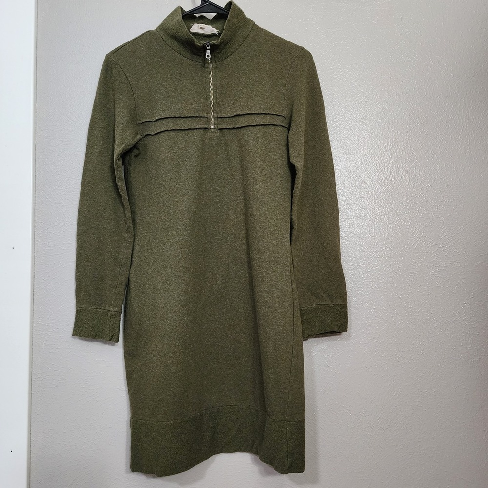 Synergy Organic Clothing Long Sleeve XS Green Dress